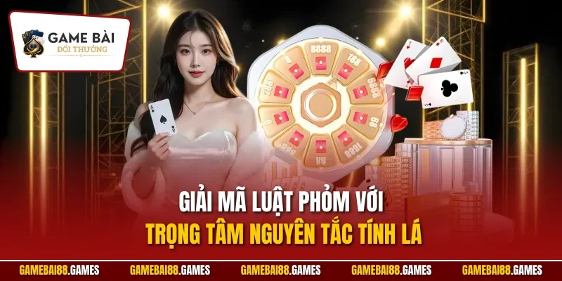 Giải mã luật phỏm với trọng tâm nguyên tắc tính lá 