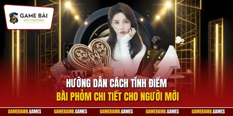 Hướng dẫn cách tính điểm bài phỏm chi tiết cho người mới