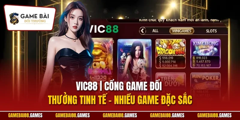 VIC88 | Cổng Game Đổi Thưởng Tinh Tế - Nhiều Game Đặc Sắc